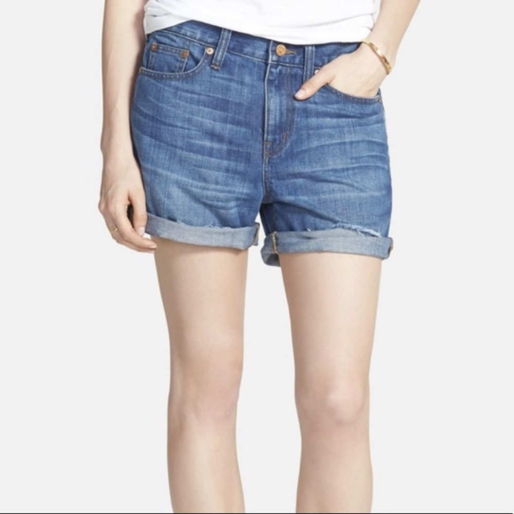 Madewell Blue Jean Shorts
